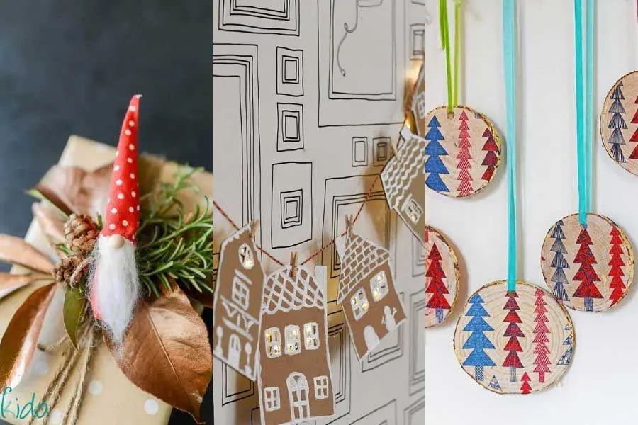 DIY Scandinavian Christmas decorations