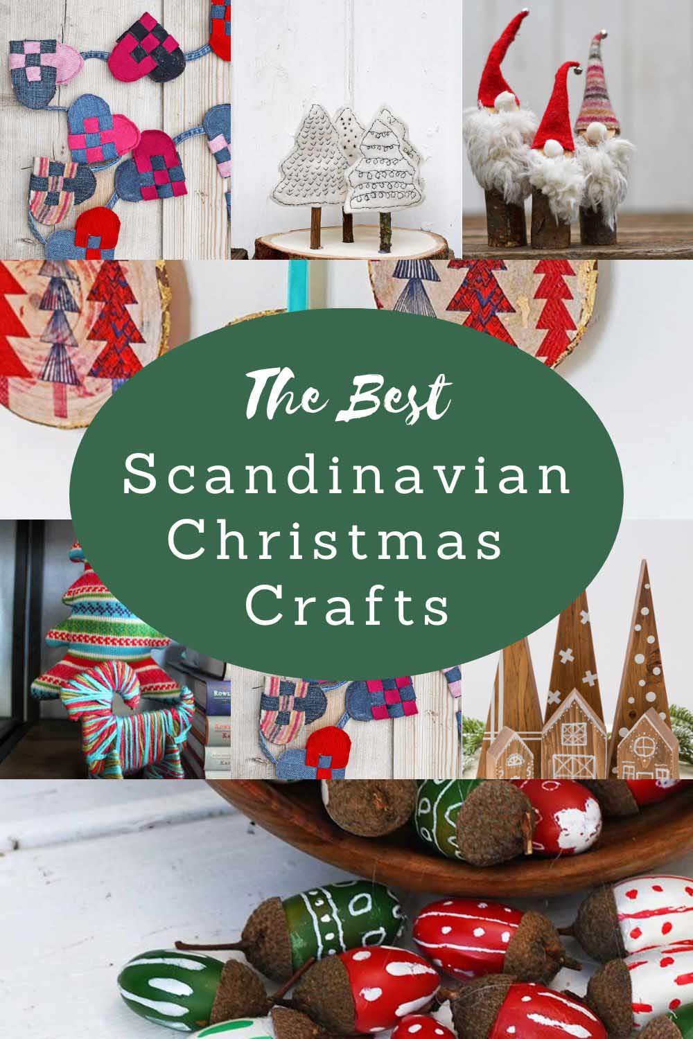 The best scandinavian Christmas crafts