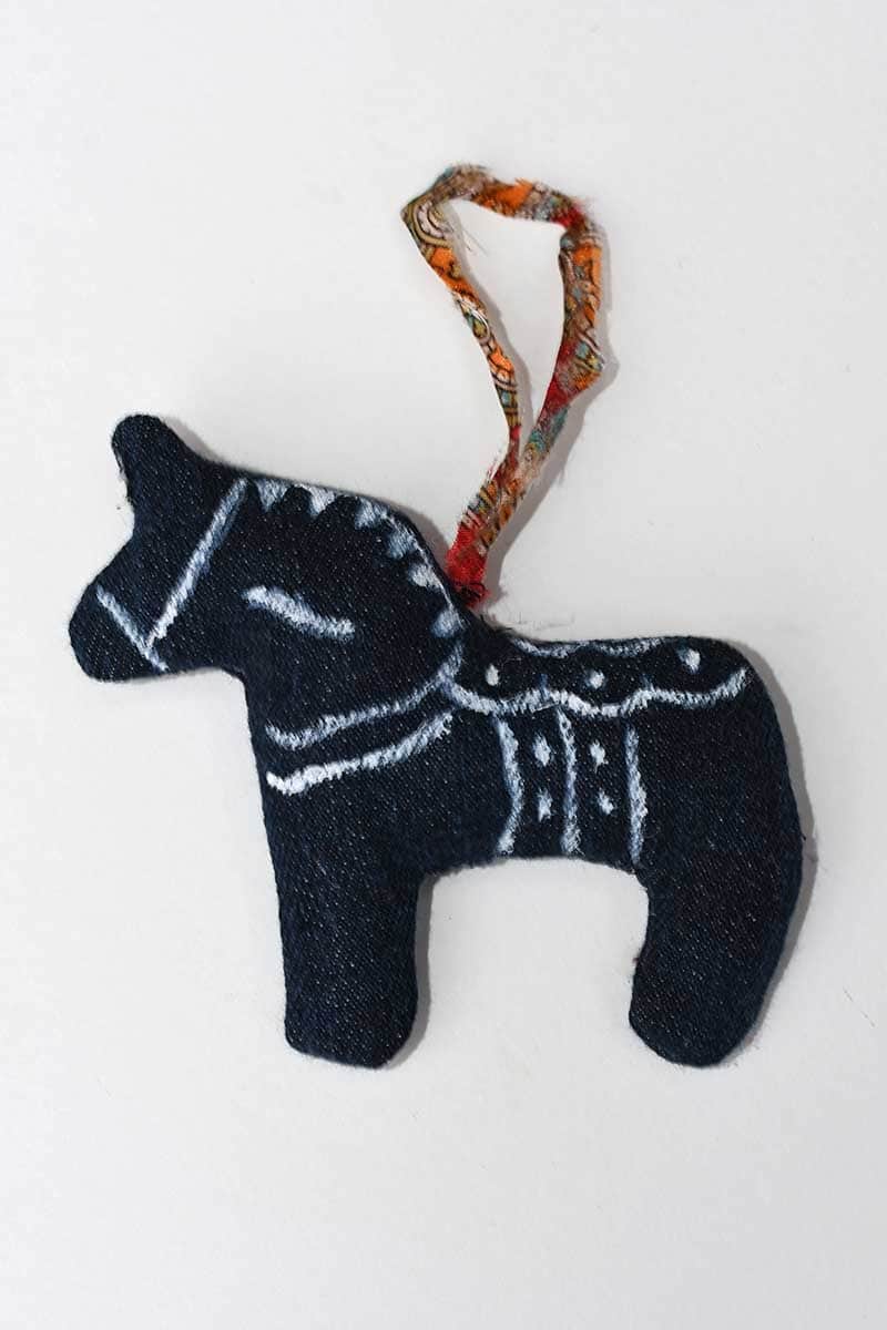 Dala Horse Ornament — SHIELDMAIDEN'S SANCTUM