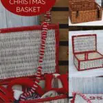 how to upcycle a Christmas hamper