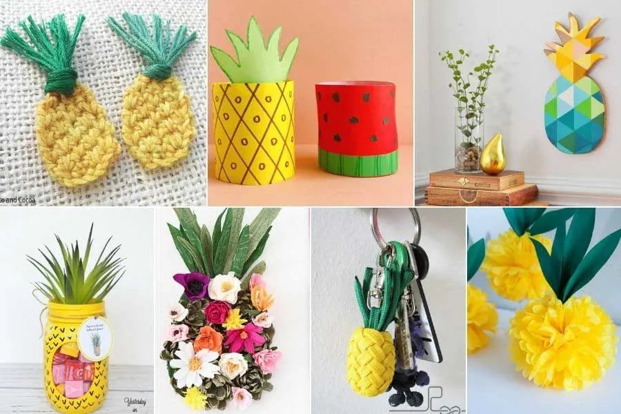 Pineapple crafts