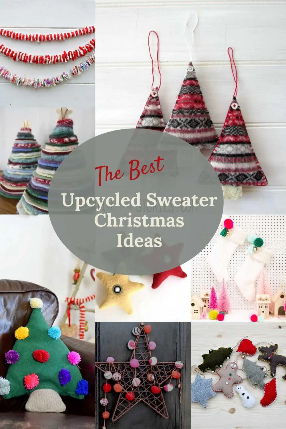 upcycling sweaters for christmas