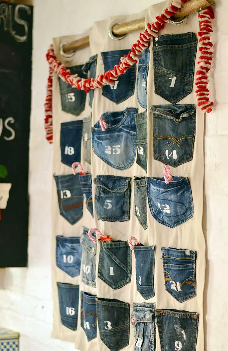 Handmade Denim Advent Calendars