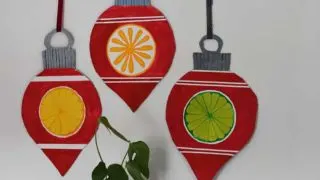 upcycled-cardboard-Christmas-decorations