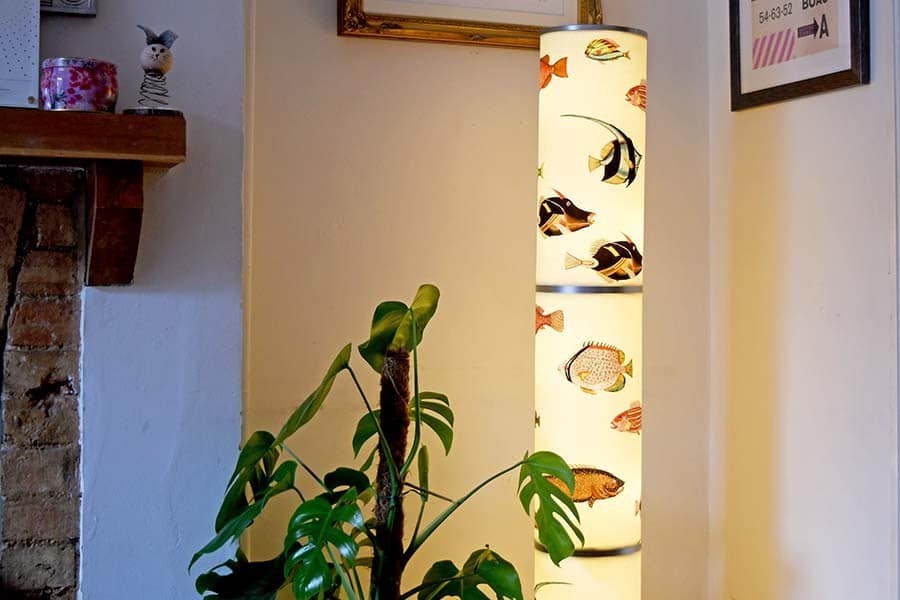 15 Of The Most Unique Ikea Lamp Hacks Pillar Box Blue