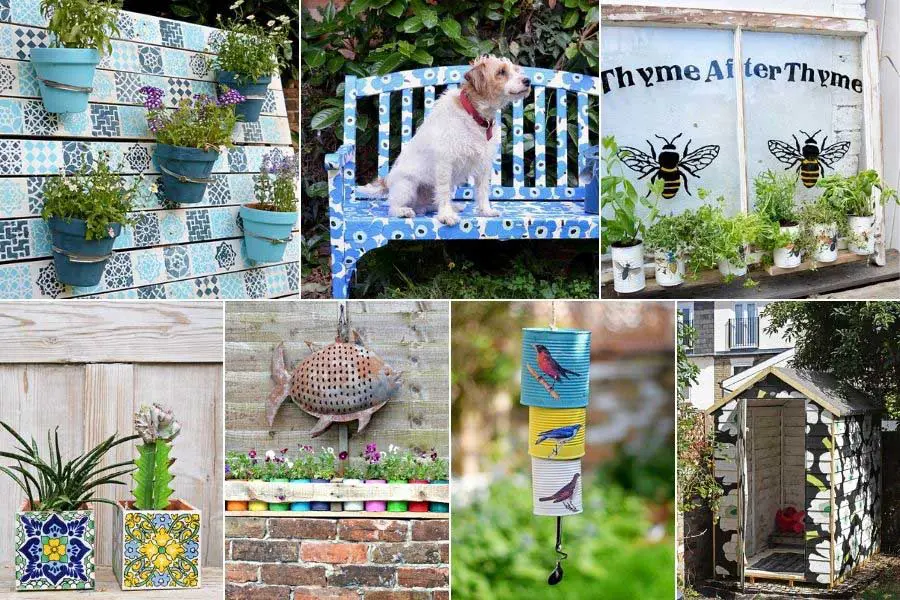 cool garden upcycling ideas