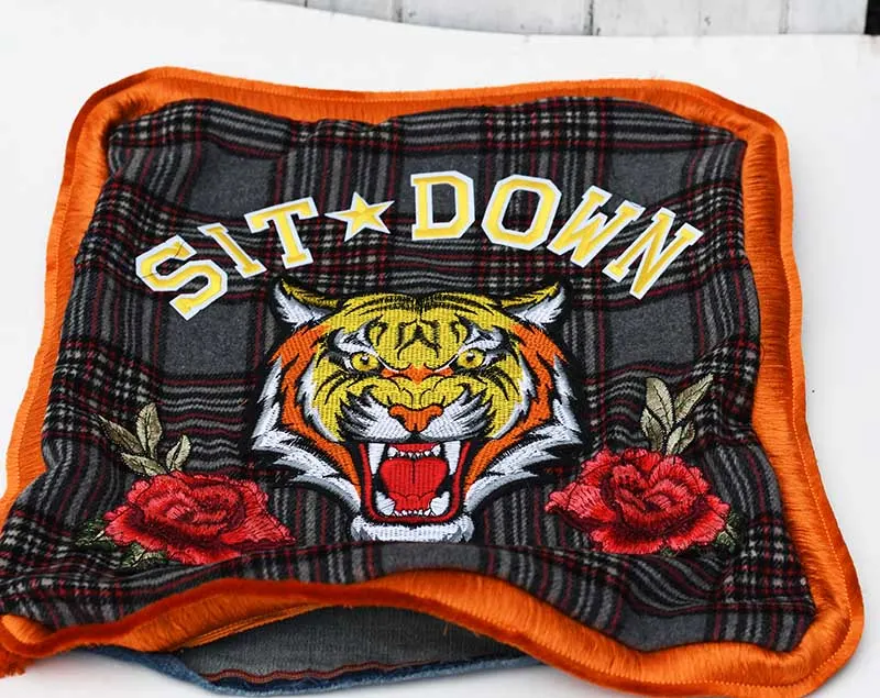 tiger pillow cover