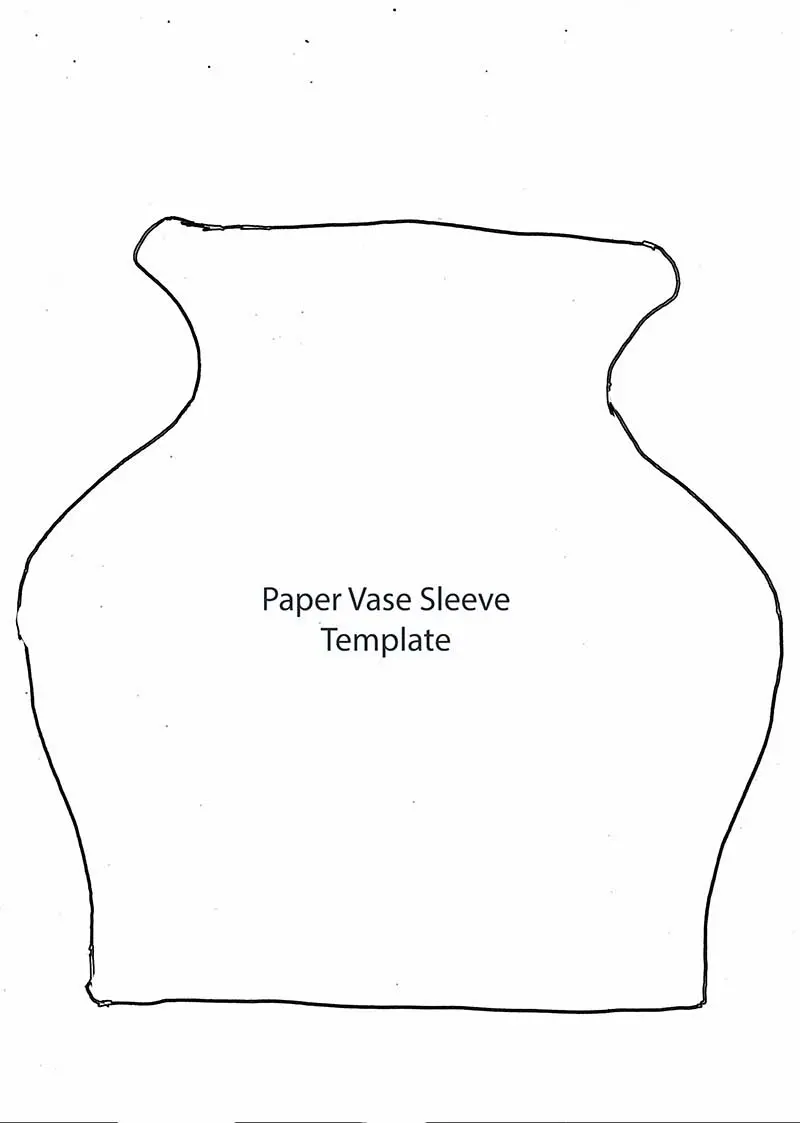 paper sleeve template