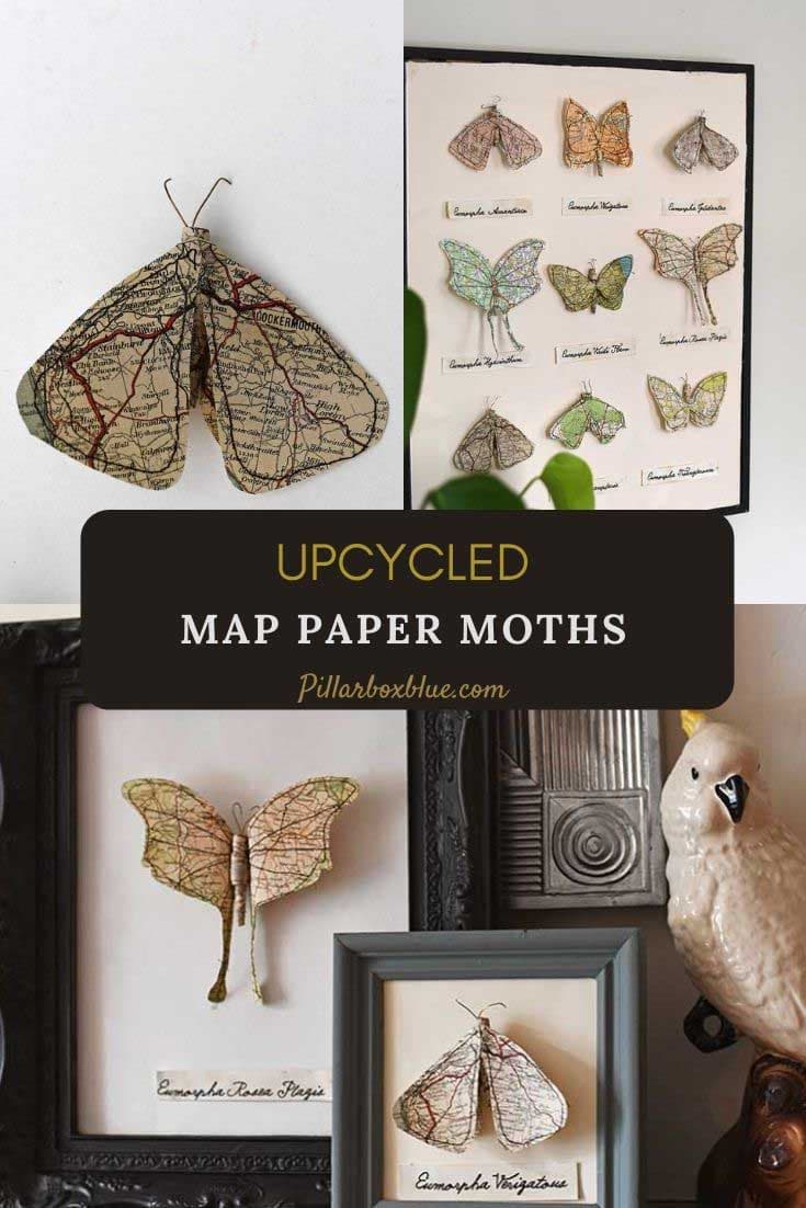 upcycled-map-paper-moths