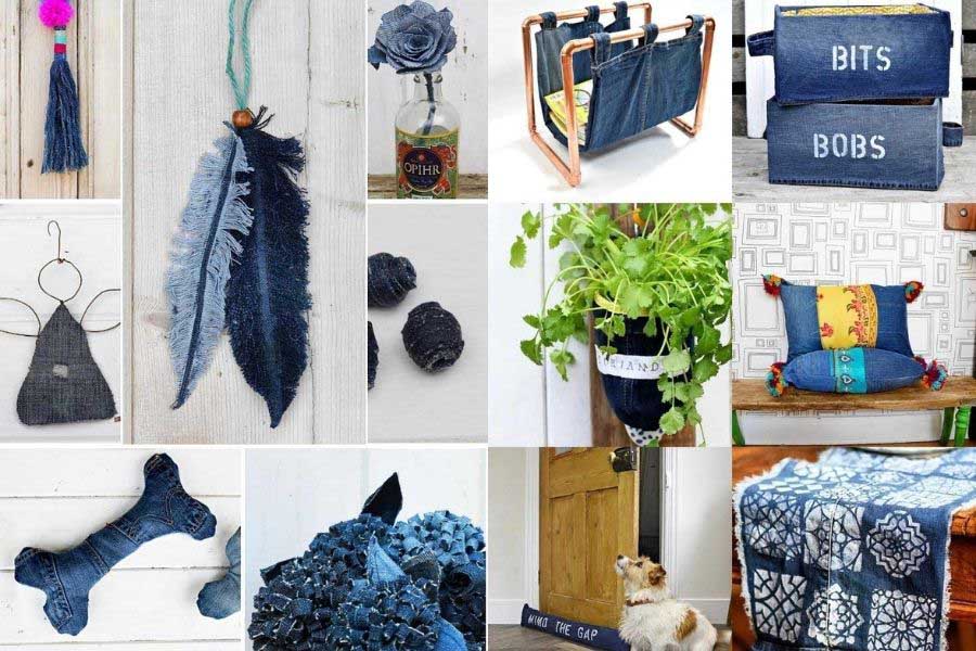 Balehval partiskhed pause How To Upcycle Jeans Into Things You Will Want To Make - Pillar Box Blue