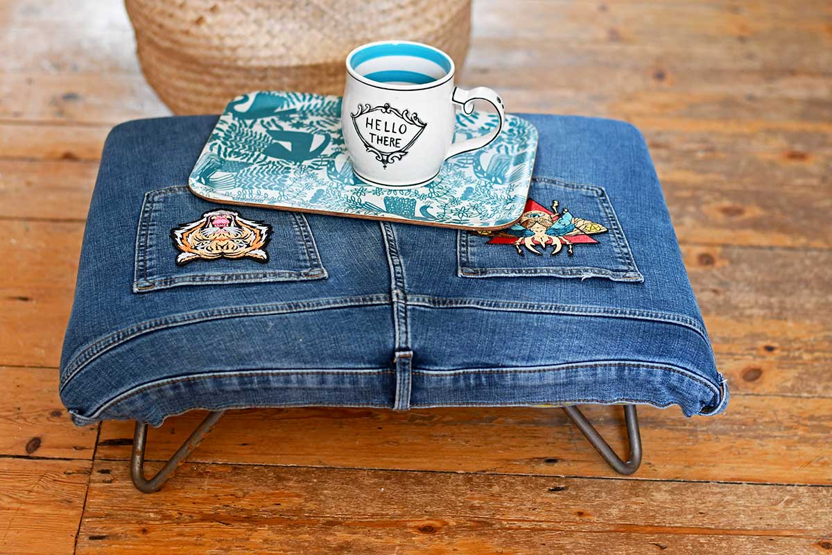 footstool Archives Pillar Box Blue
