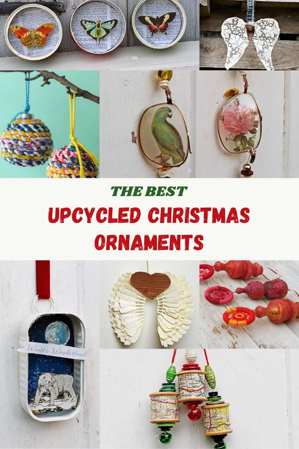 Best Upcycled Christmas Ornaments