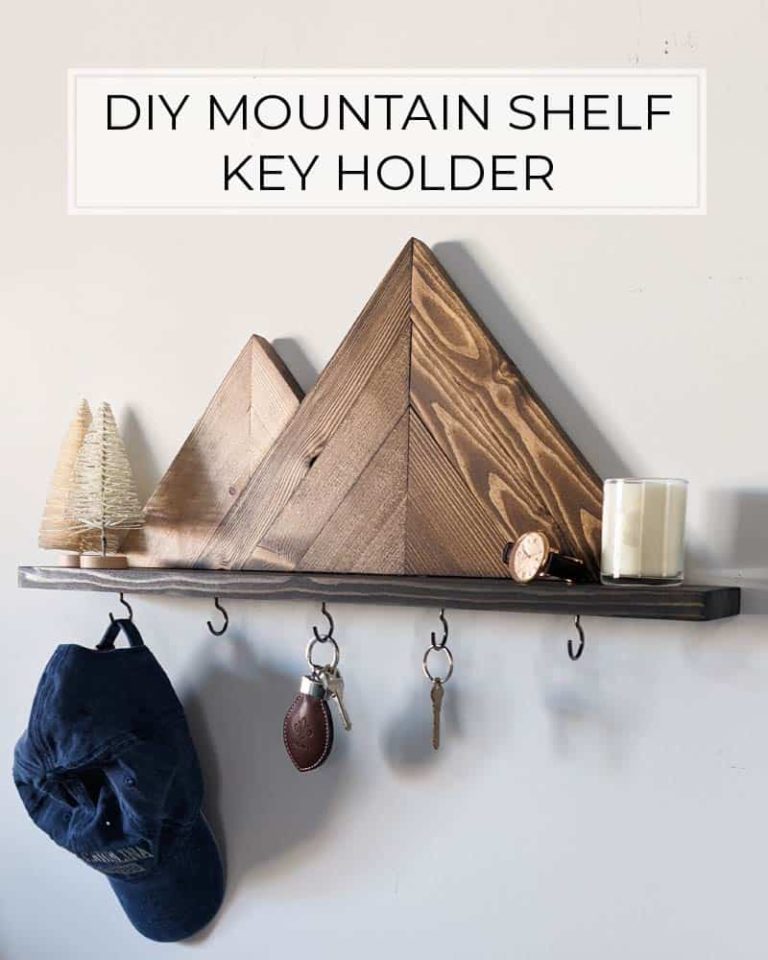 Breathtaking Mountain Crafts and DIYs For Your Home Pillar Box Blue