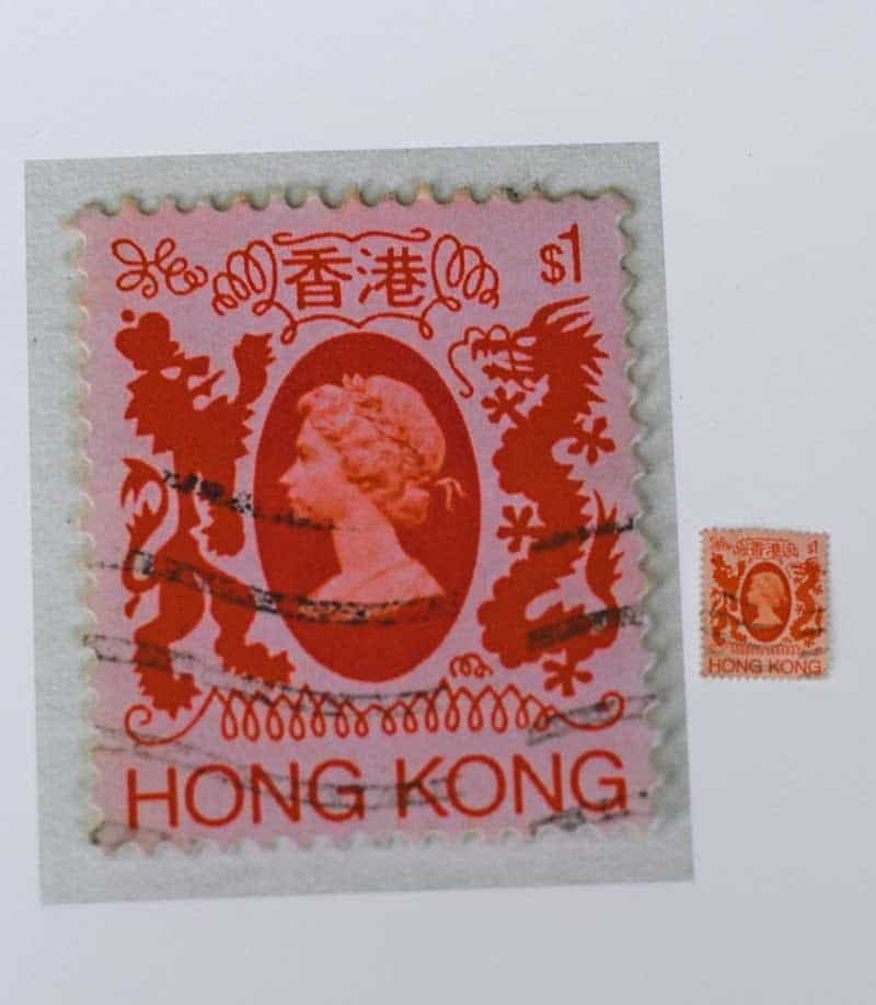 printing photo of postage stamp