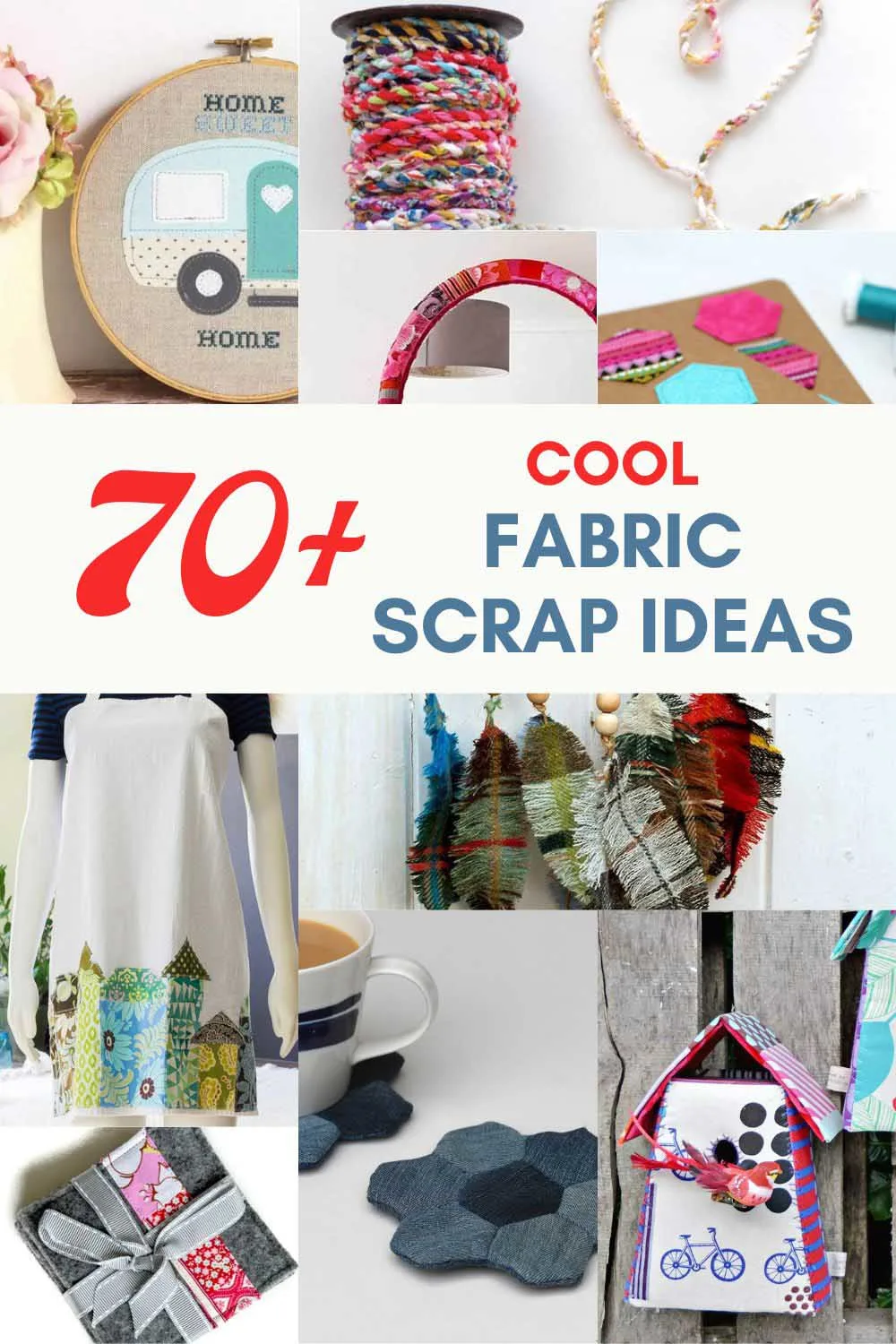 scrap fabric craft ideas pin