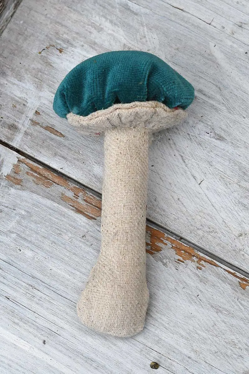 DIY Fabric Mushroom