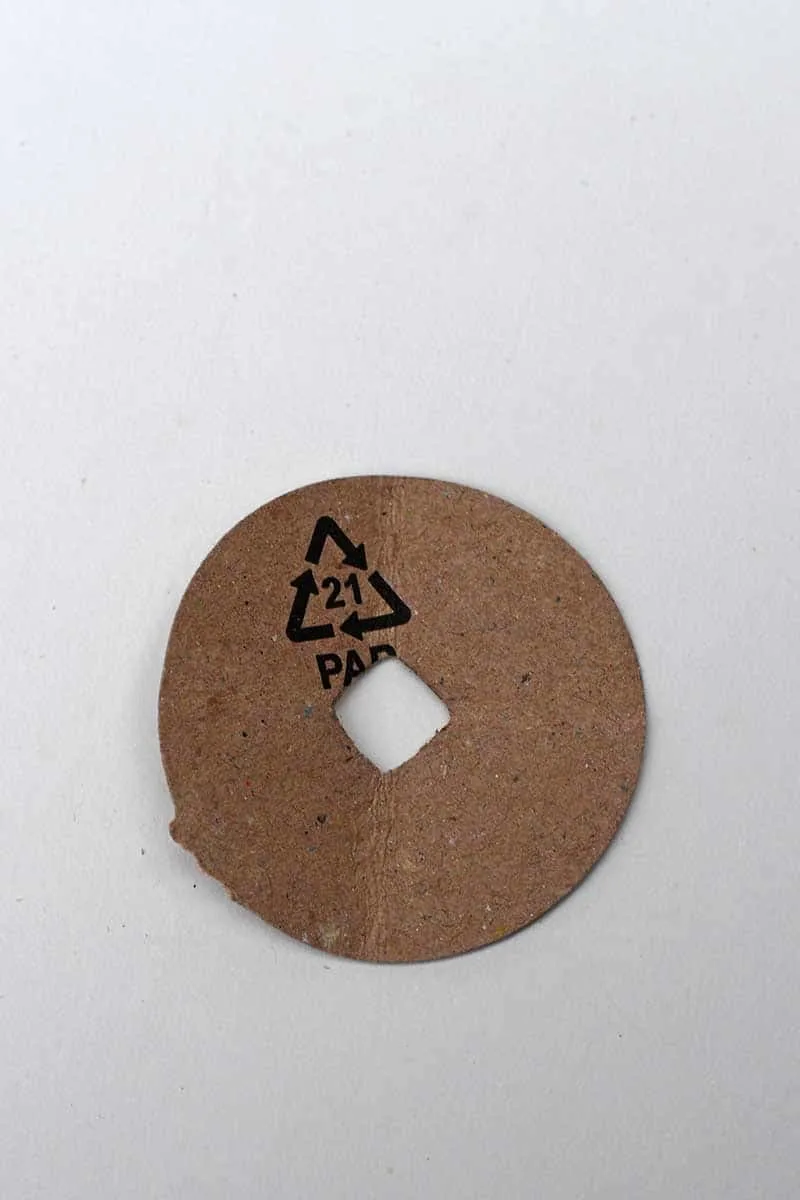 cardboard donut