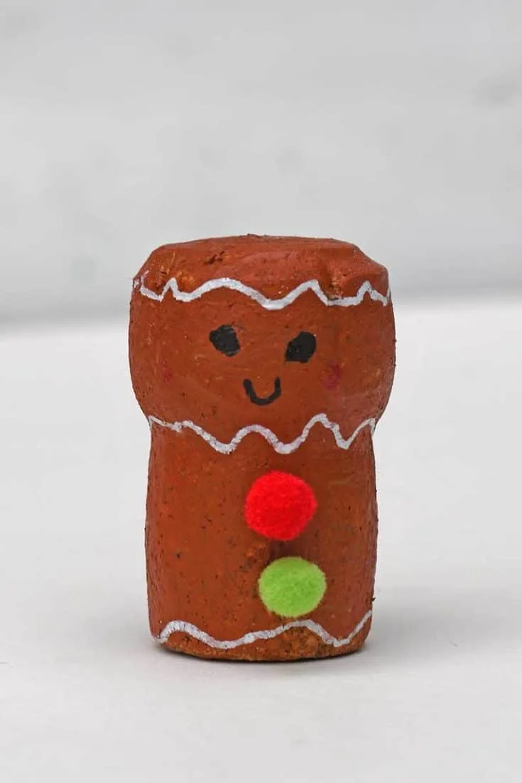 Champagne gingerbread man