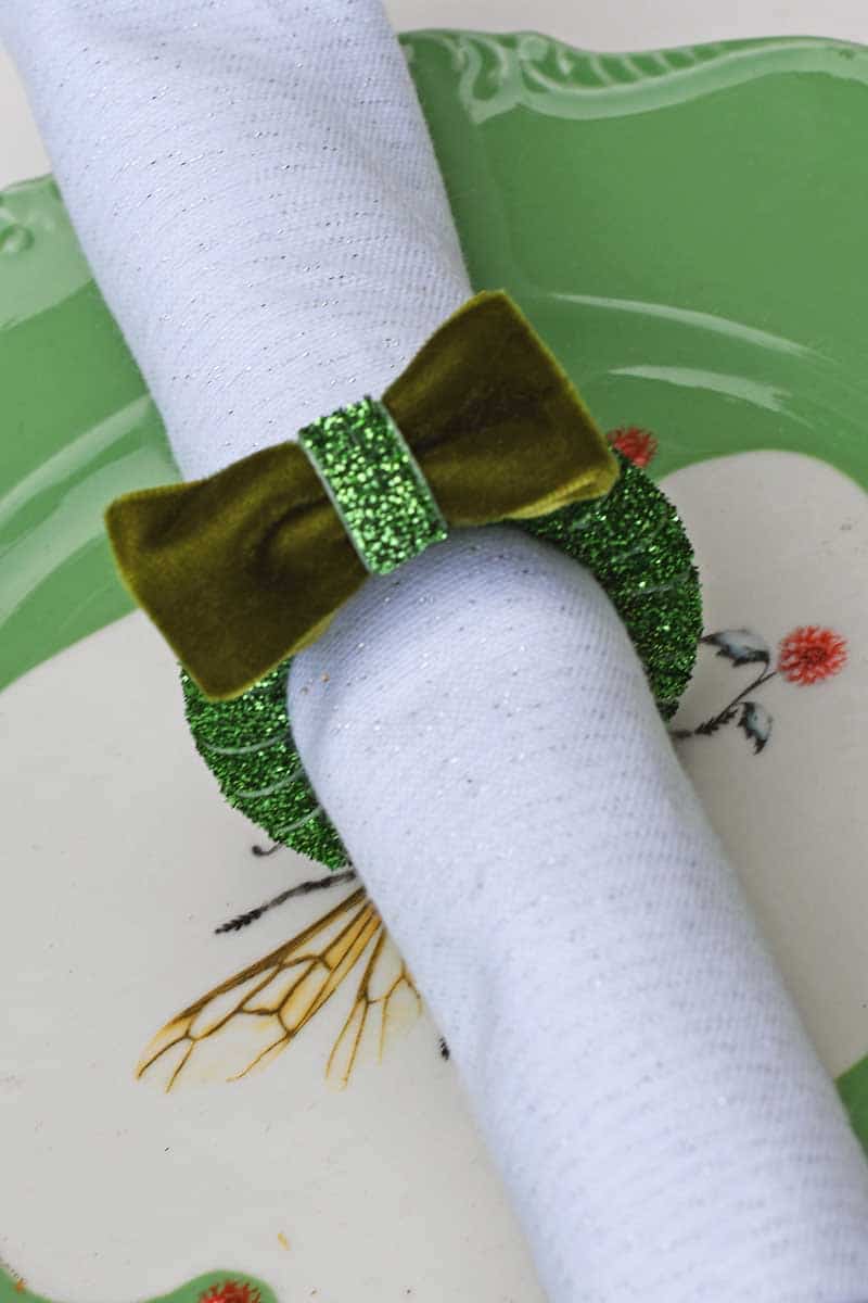 DIY napkin rings