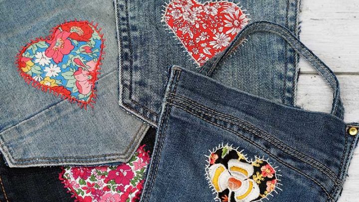 Recycled Jean Purse Tutorial | Sew and Sew Says