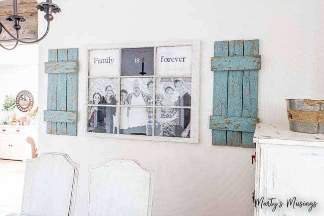 How To Make Large DIY Rustic Frames From Outdated or Cheap Frames 