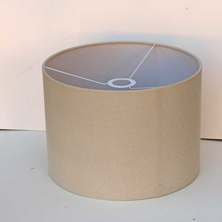 How To Make A Unique DIY Felt Lampshade Pillar Box Blue