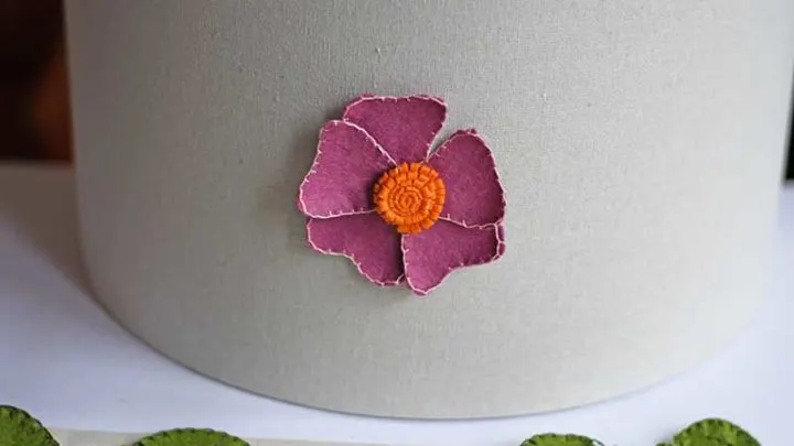 applique flower