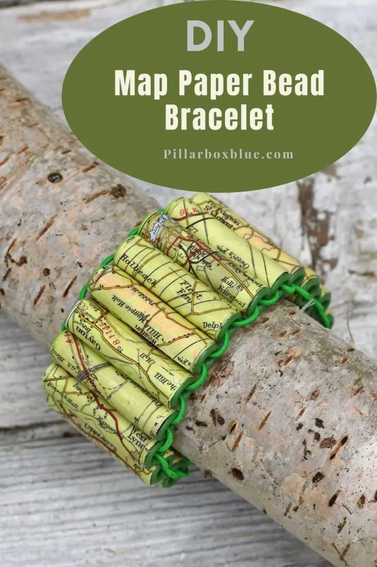 How to make paper bead bracelets