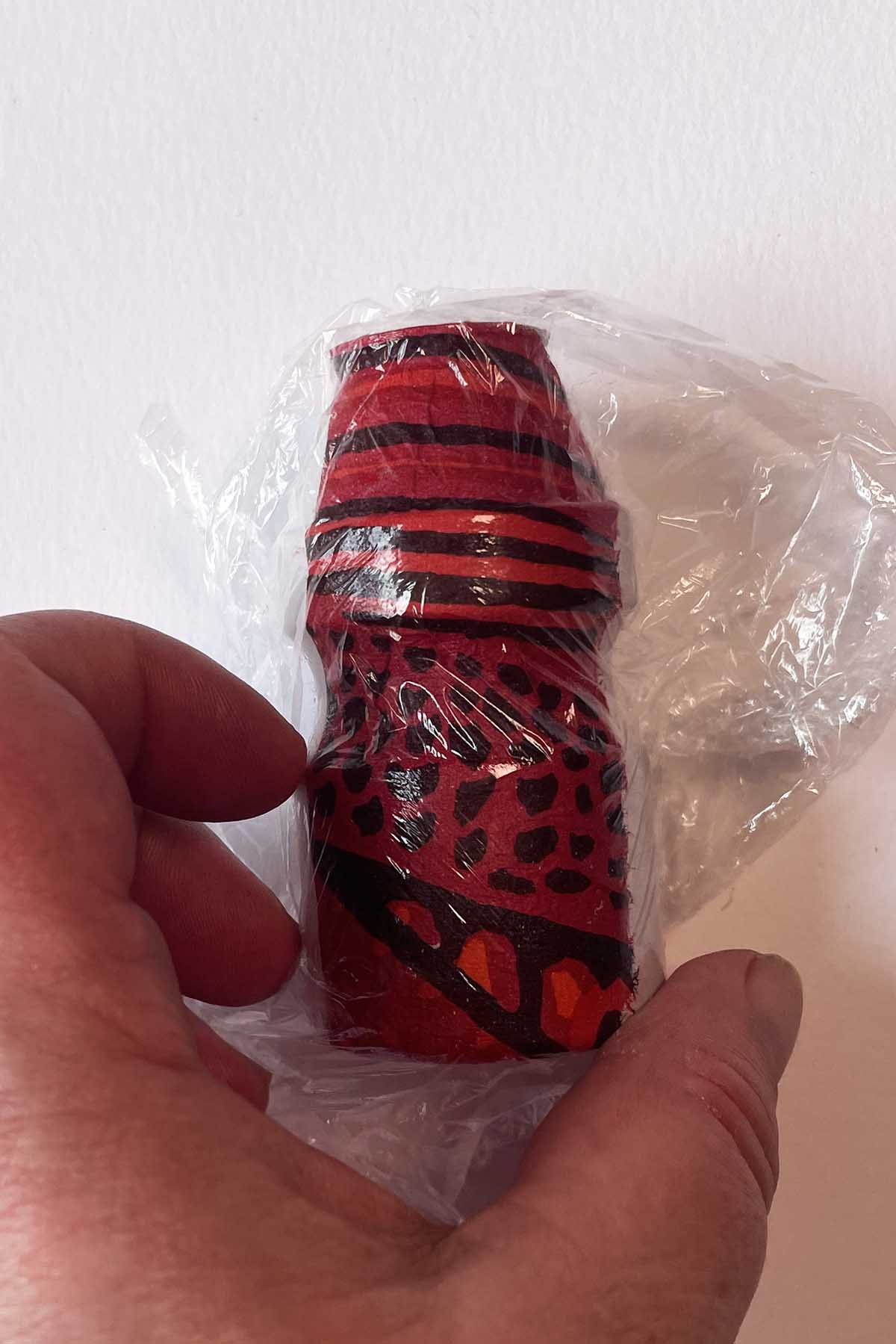 Unique Decoupage DIY Bud Vases Made From Repurposed Materials Pillar