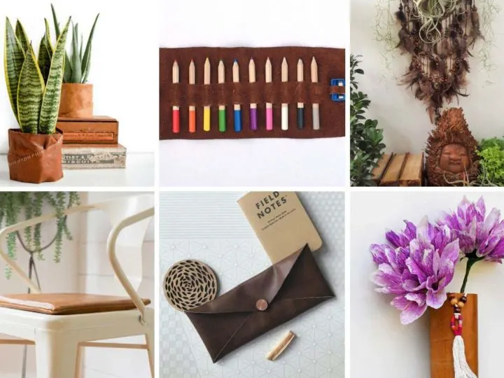 45 leather craft ideas