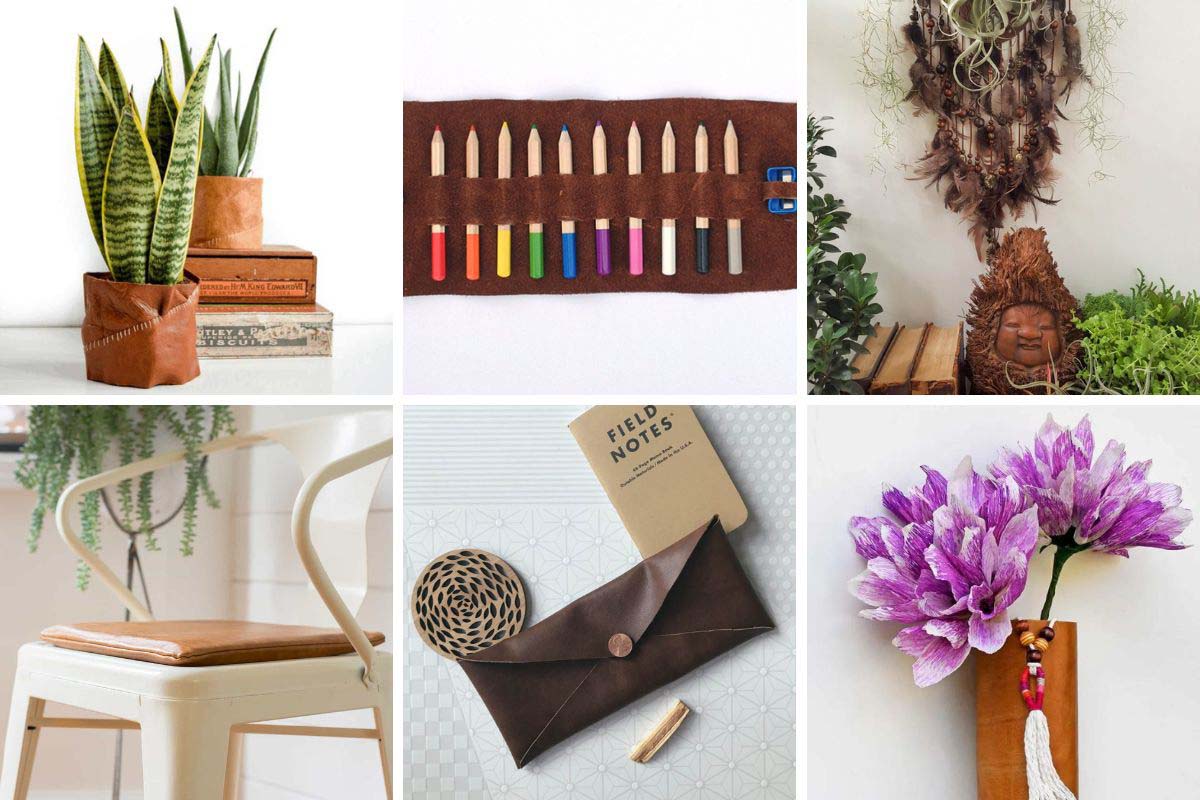 45 leather craft ideas