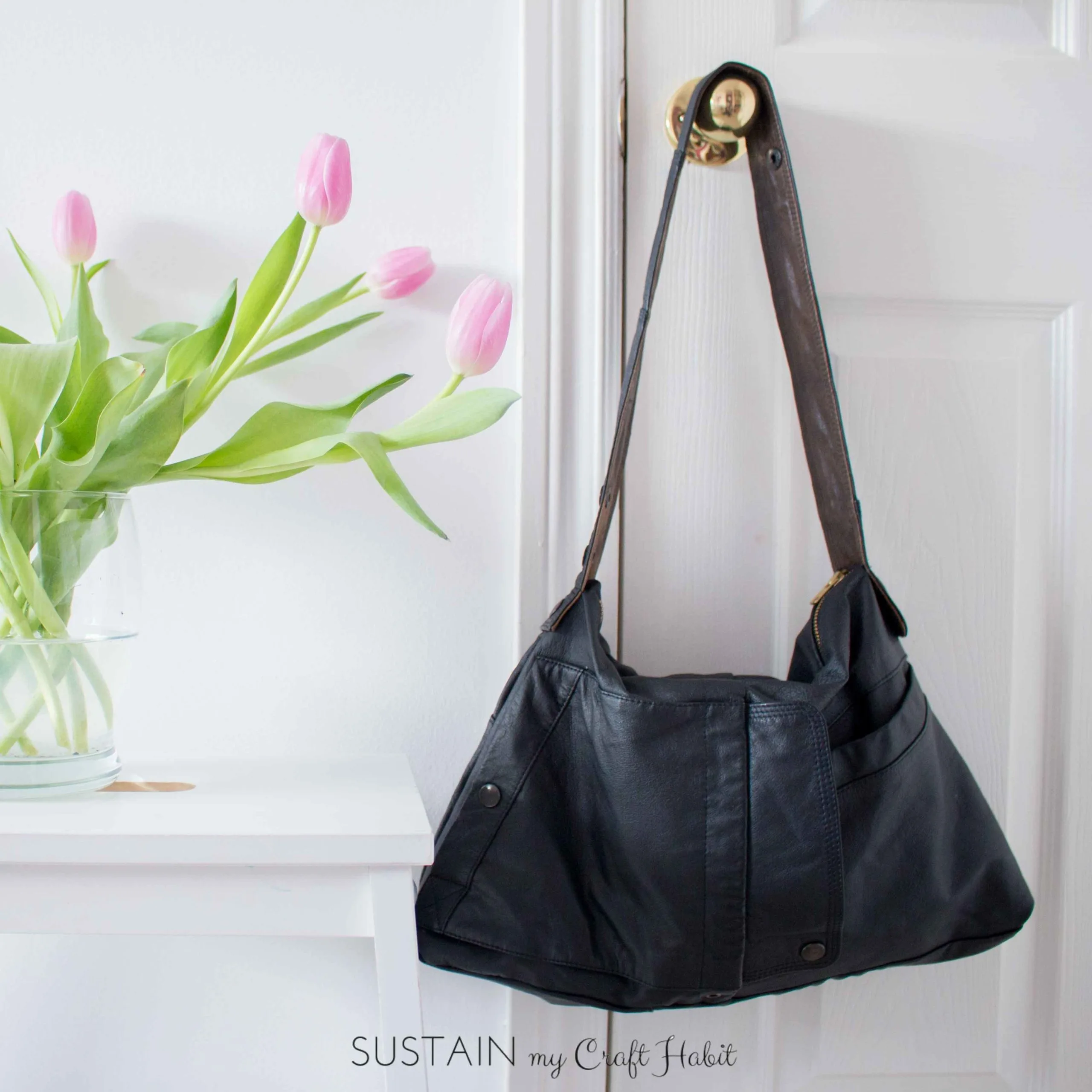 who new it could be so easy? #leathertok #quickfixes #thriftfix #susta, Leather  Bag