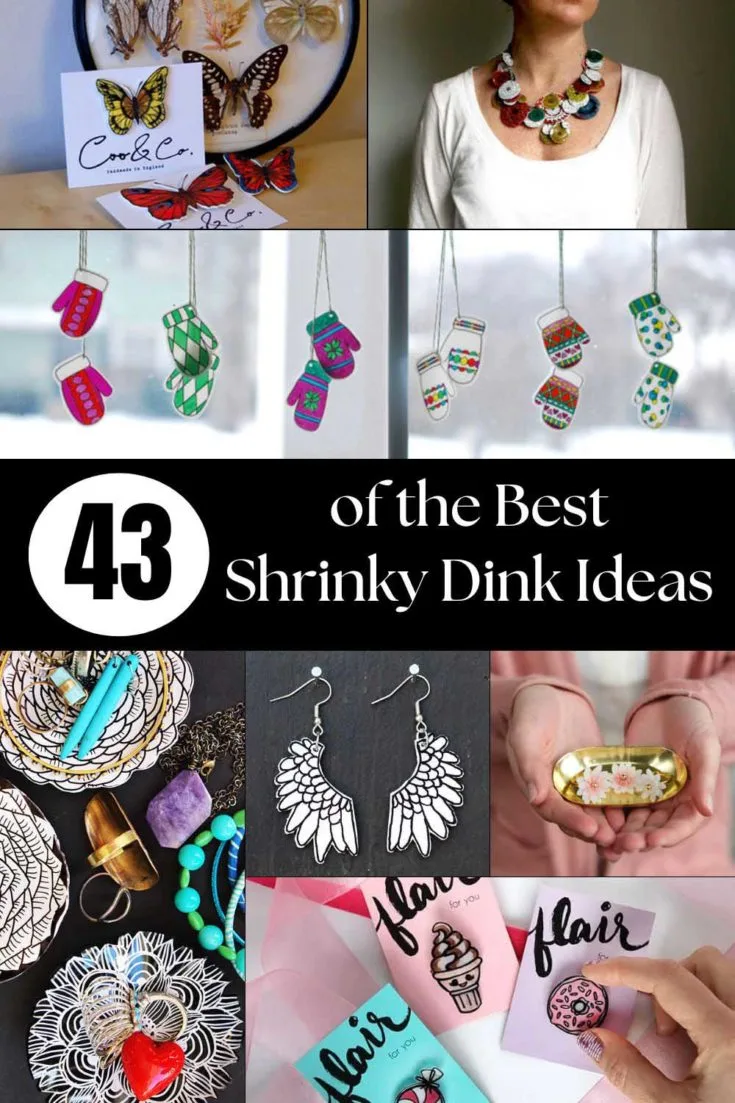 Shrink Plastic Jewelry Using Coloring Pages
