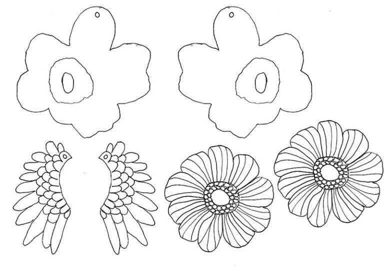 How To Make Shrinky Dink Earrings - A Fun Craft For All - Pillar Box Blue
