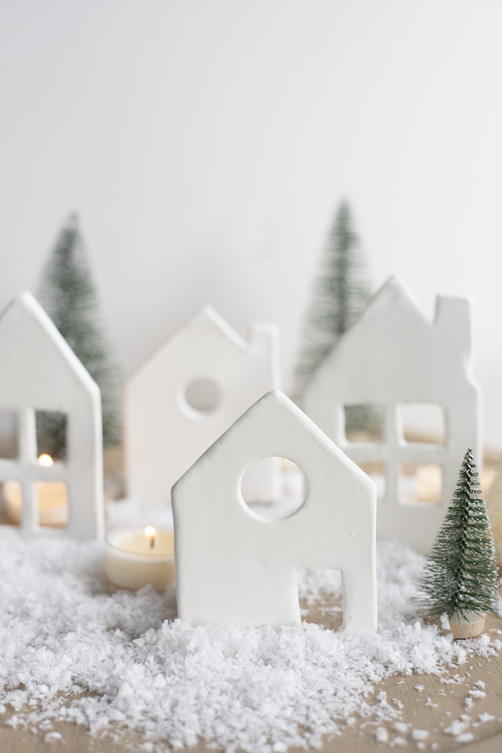 How to Make Air-Dry Clay Rustic Tiny Houses