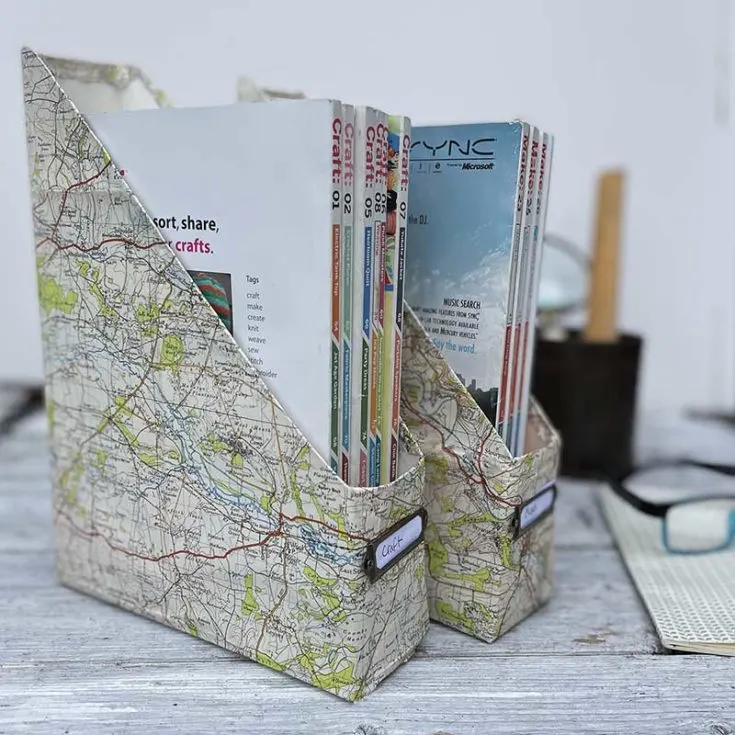 DIY Stylish Magazine Holders