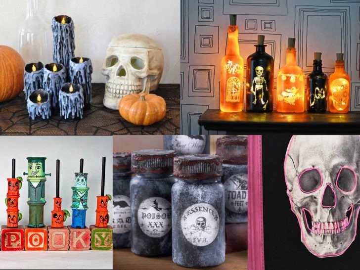 best upcycled halloween decorations