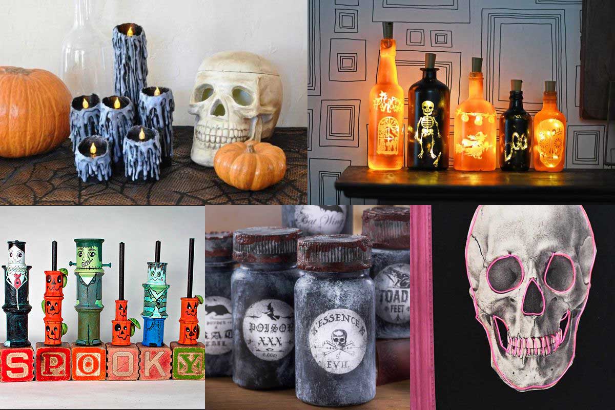 26 Spooktacular DIY Upcycled Halloween Decorations You Will Want ...