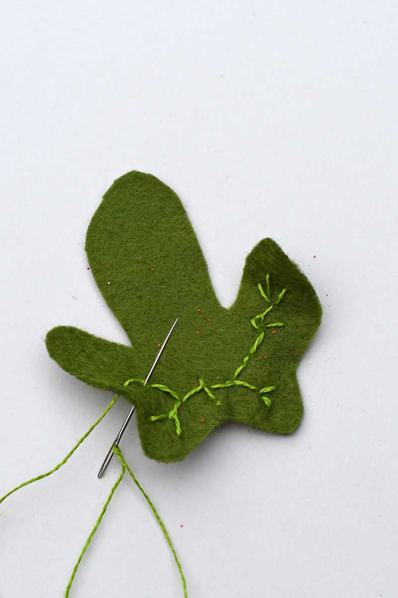 stitching a fig leaf