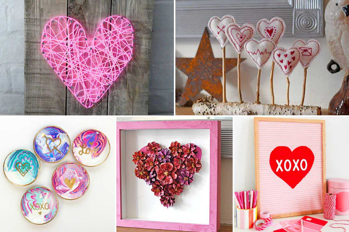 57 Valentine Craft Ideas For Adults - You'll Want To Try - Pillar