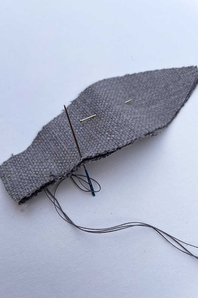 blanket stitching sides together