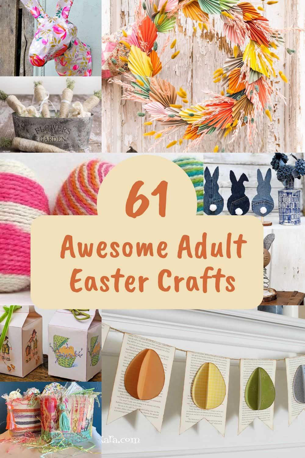 63 Easter Crafts for Adults: Inspiring DIY Projects to Celebrate Spring in  Style - Pillar Box Blue