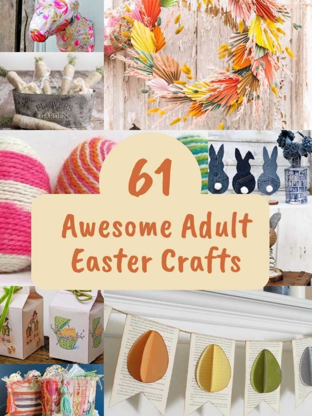 61 Awesome Easter Crafts And DIYs For Adults