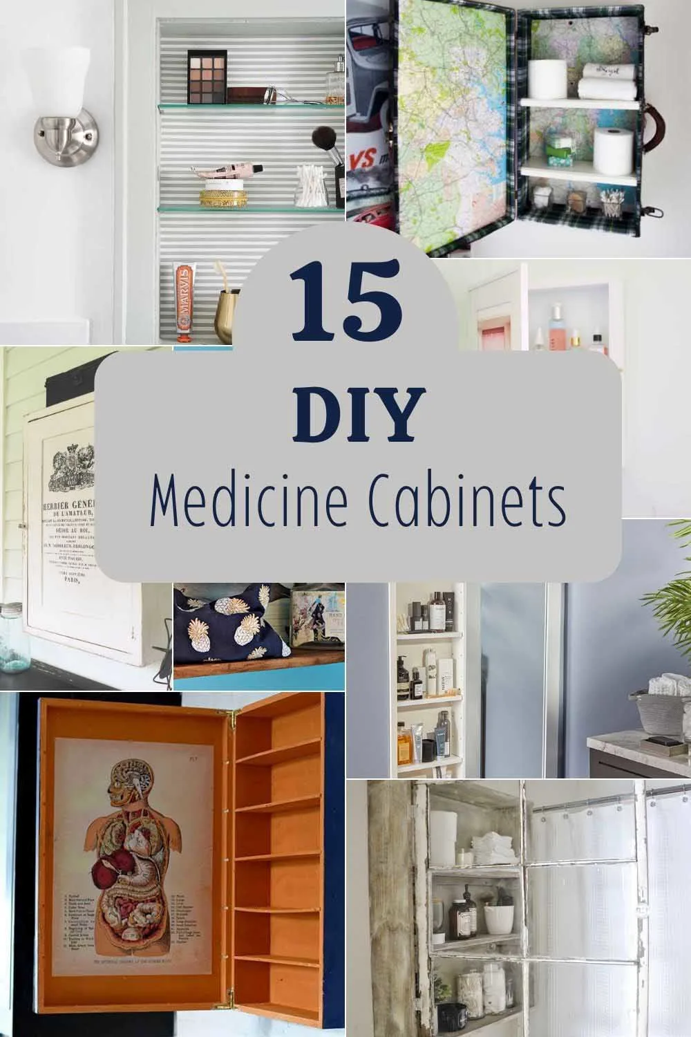 DIY Medicine Cabinet Ideas