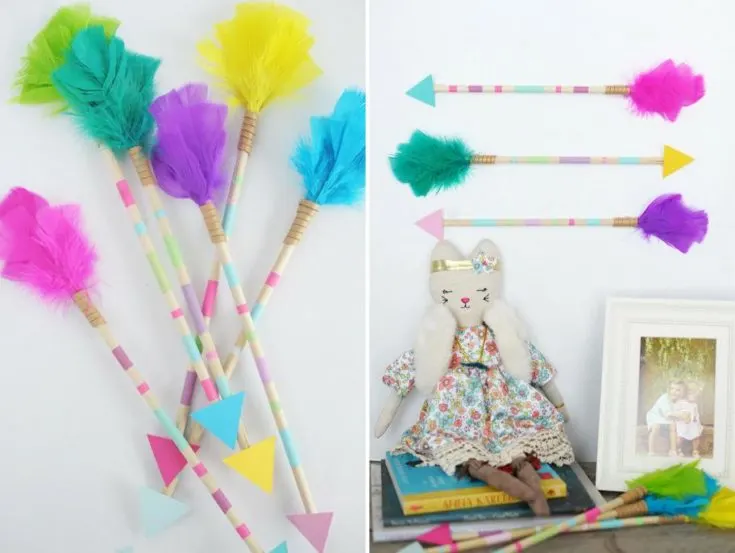 Feather Craft for Kids: How to Make Fancy Feathers - Babble Dabble Do