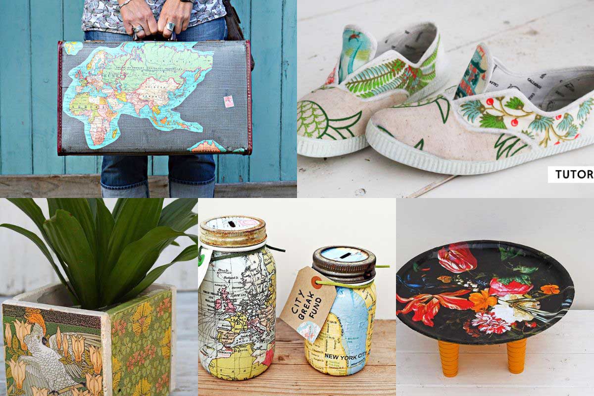 decoupage craft ideas