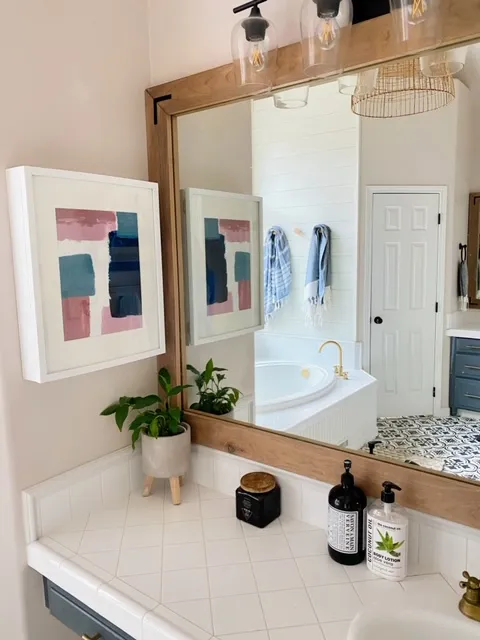 DIY Niche Shelf: Old Bathroom Medicine Cabinet Makeover - A Piece