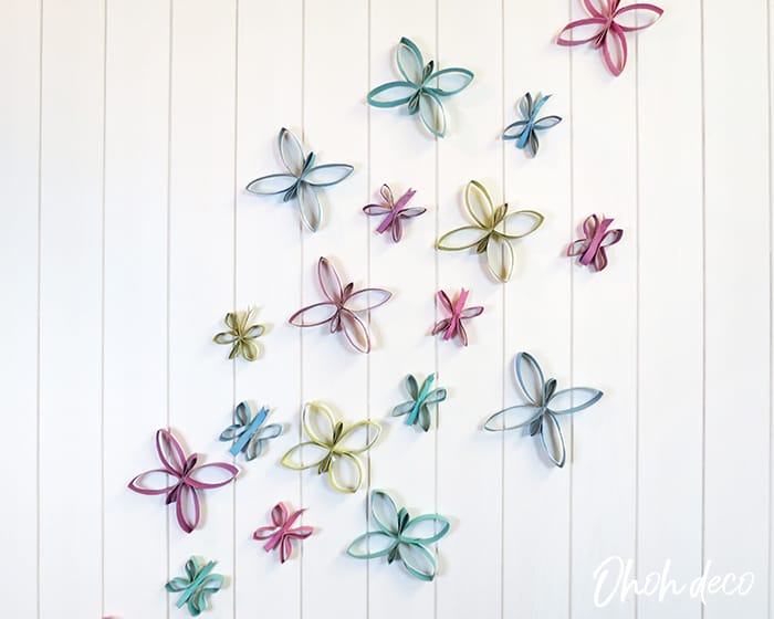 Easy DIY craft: Decorative paper butterflies - Surviving Life's