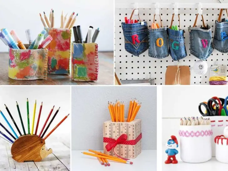 30 diy pencil holder ideas