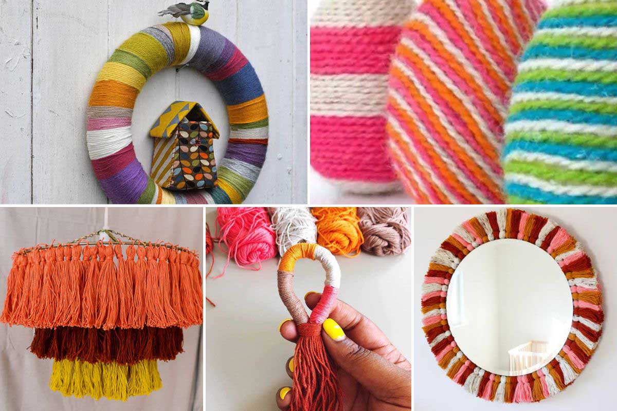 Yarn crafts for adults to make